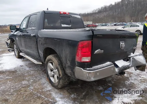 2017 Ram 1500 Big Horn 4X4 5'7 Box из США, поврежденный, VIN 1C6RR7LG8HS600903